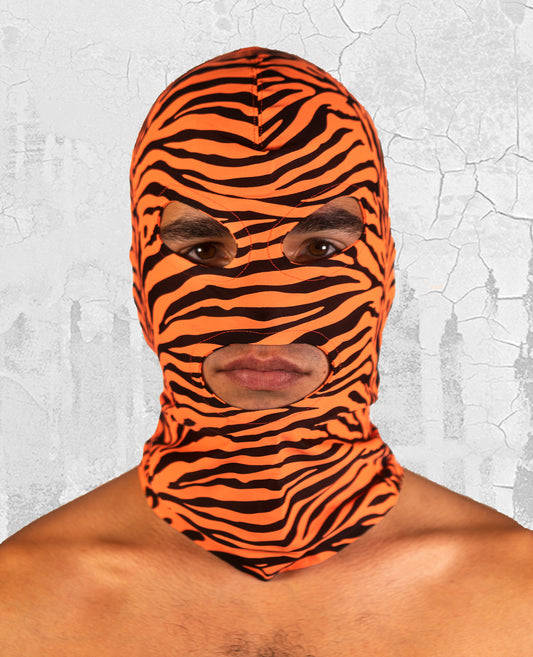 Tiger Stripe Balaclava | MASK4MASK