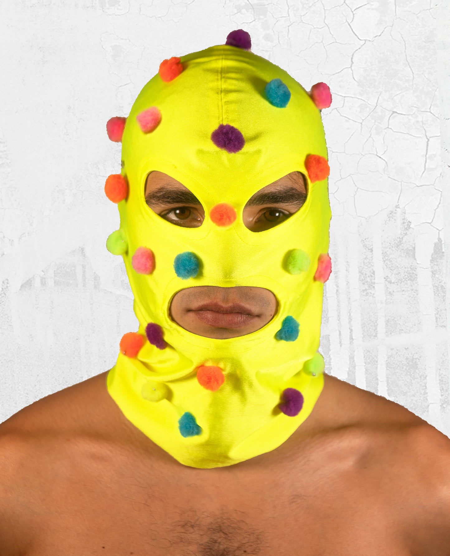Party MASK | Unisex Adult Eyes & Mouth Open Headgear | 013