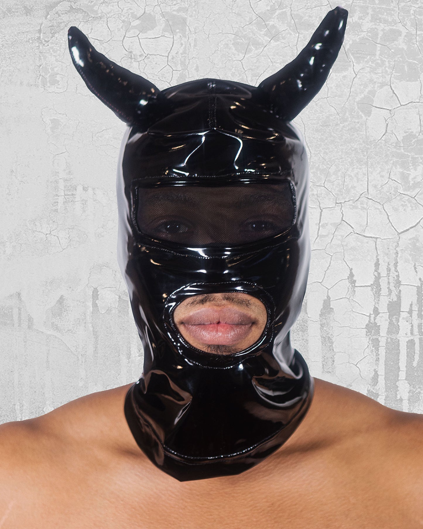 Devils Black Vinyl BALACLAVA