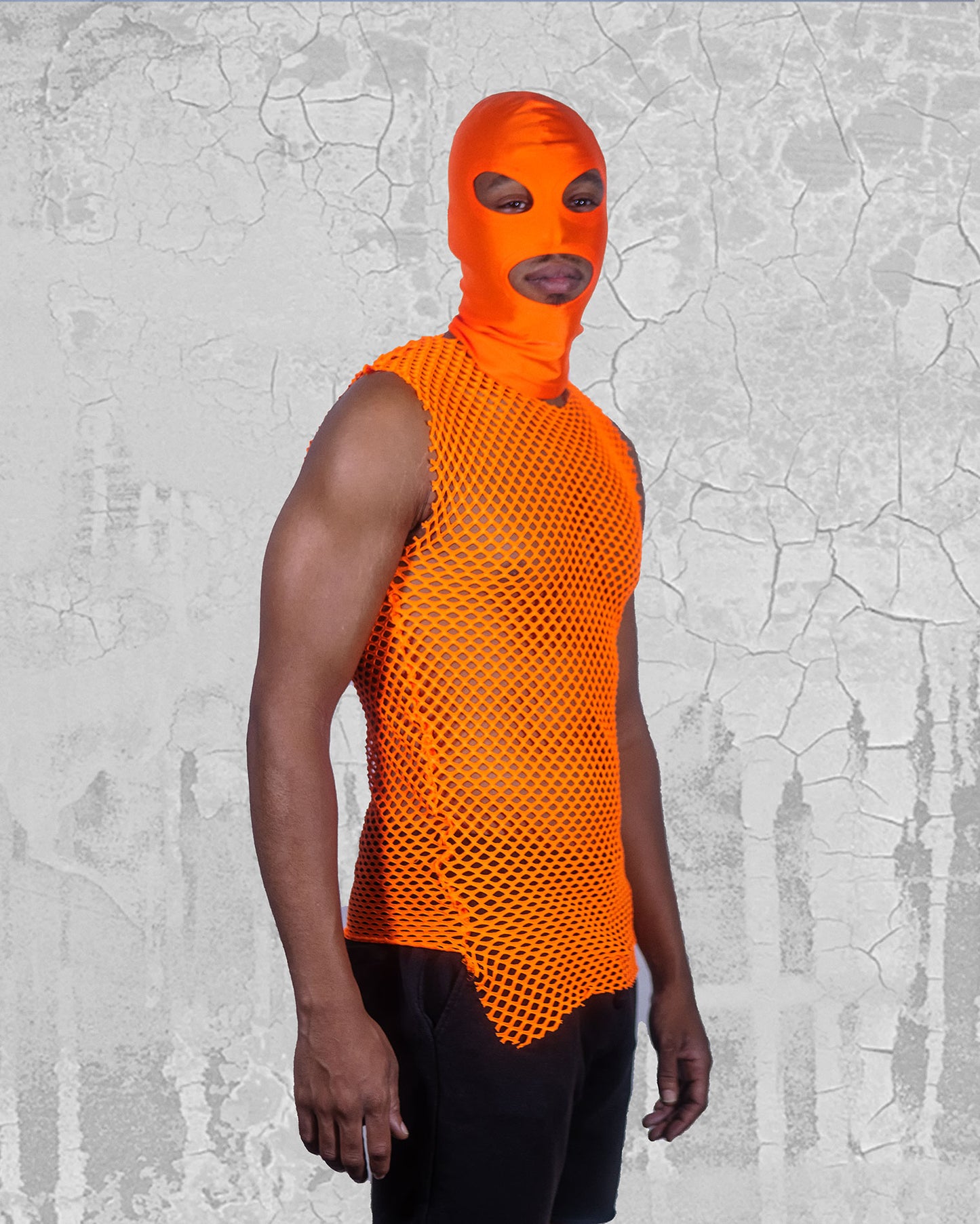 Orange Rough Edges Men's Tank Top