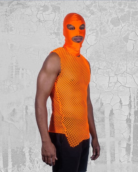 Orange Rough Edges Men's Tank Top