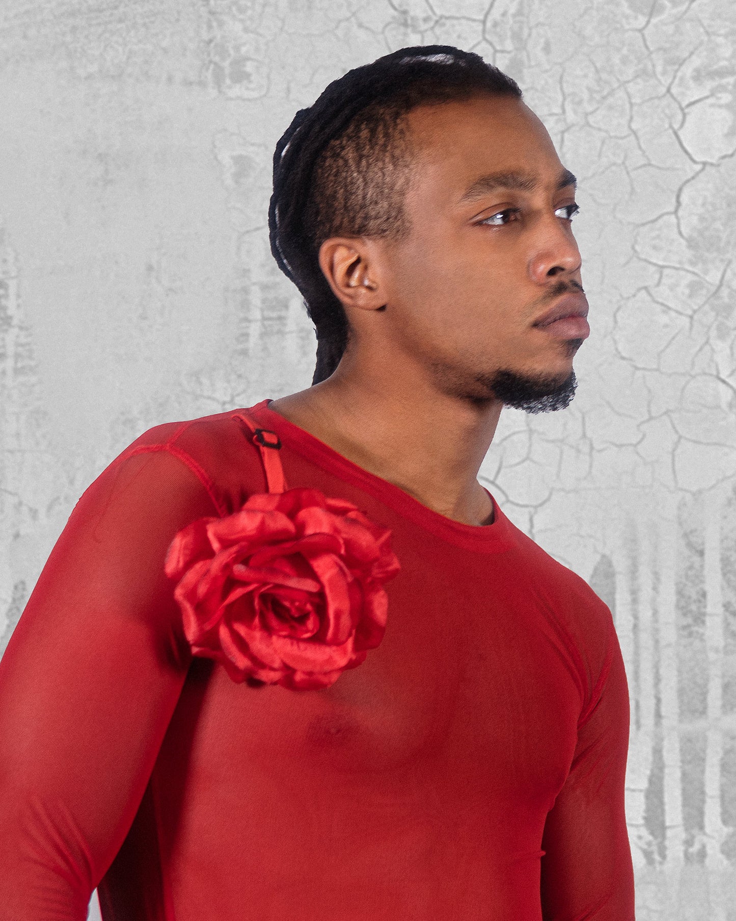 Men's Red Rose Shirt