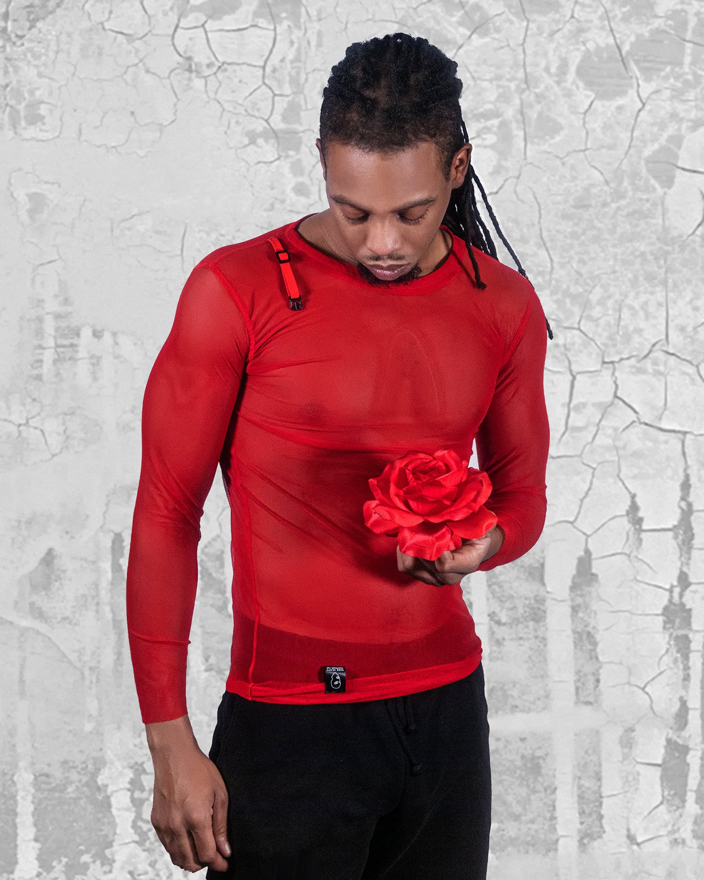 Men's Red Rose Shirt